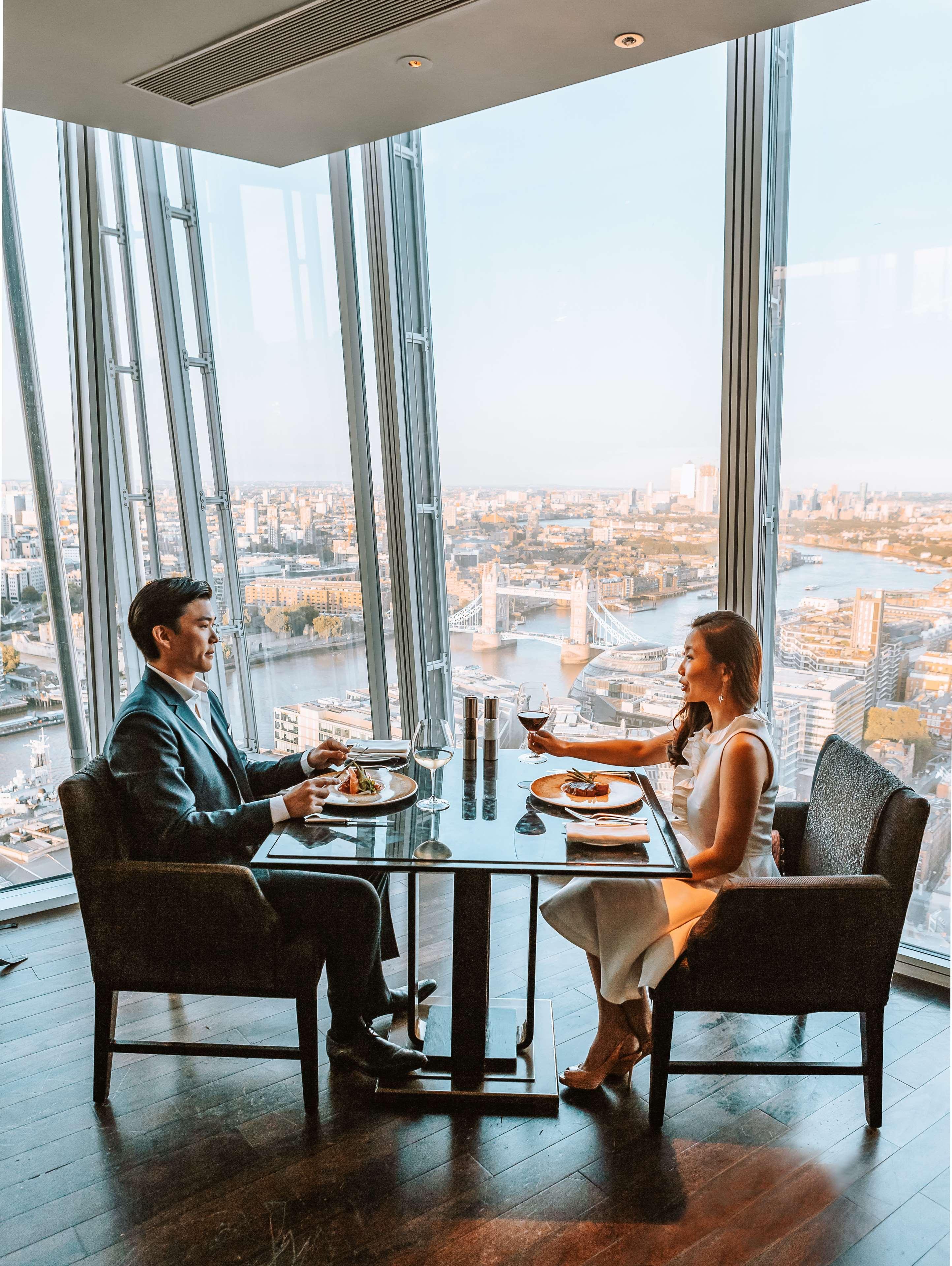 Shangri-La The Shard, ลอนดอน ภายนอก รูปภาพ Restaurant