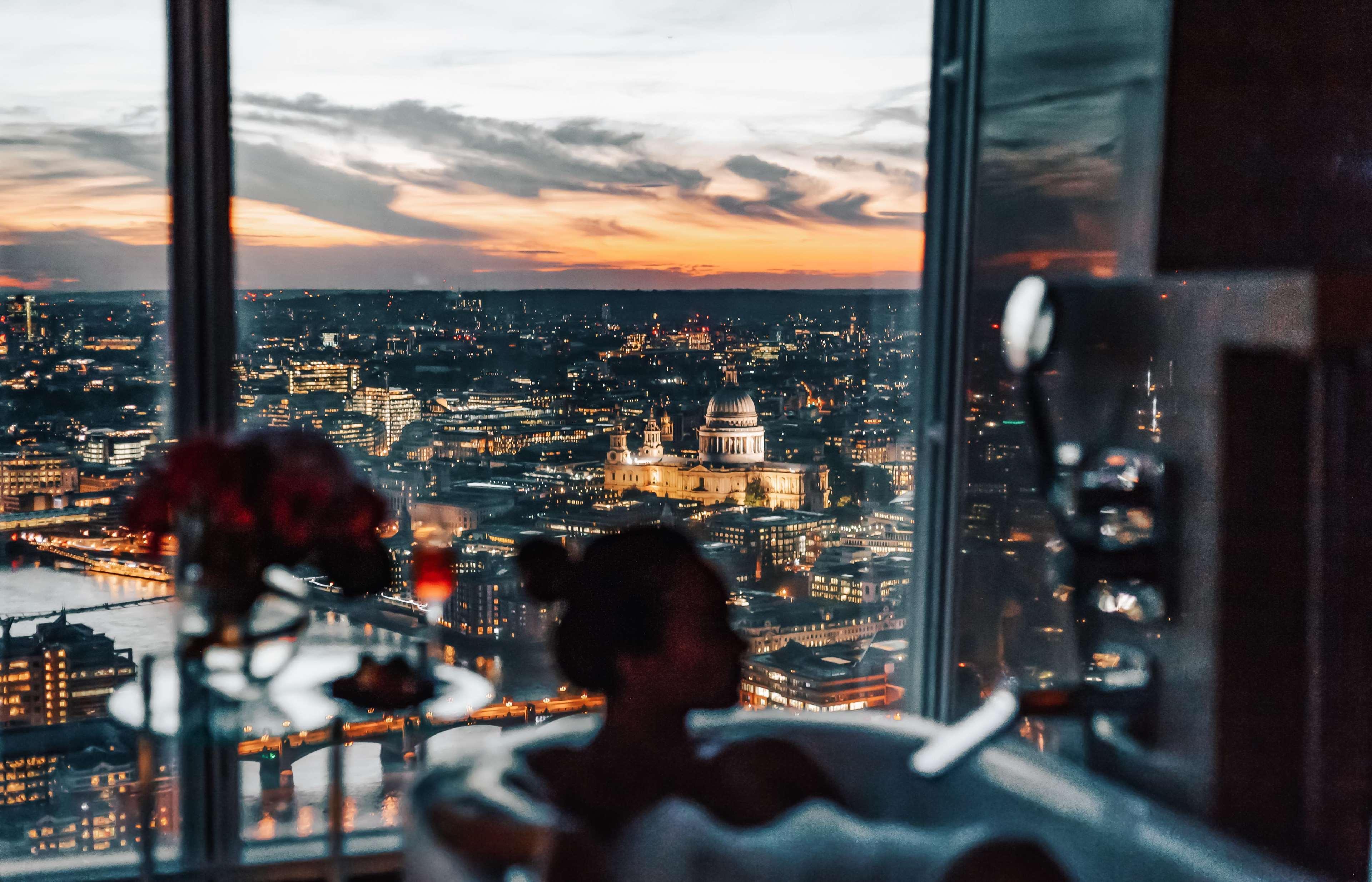 Shangri-La The Shard, ลอนดอน ภายนอก รูปภาพ View from the London Sky Garden