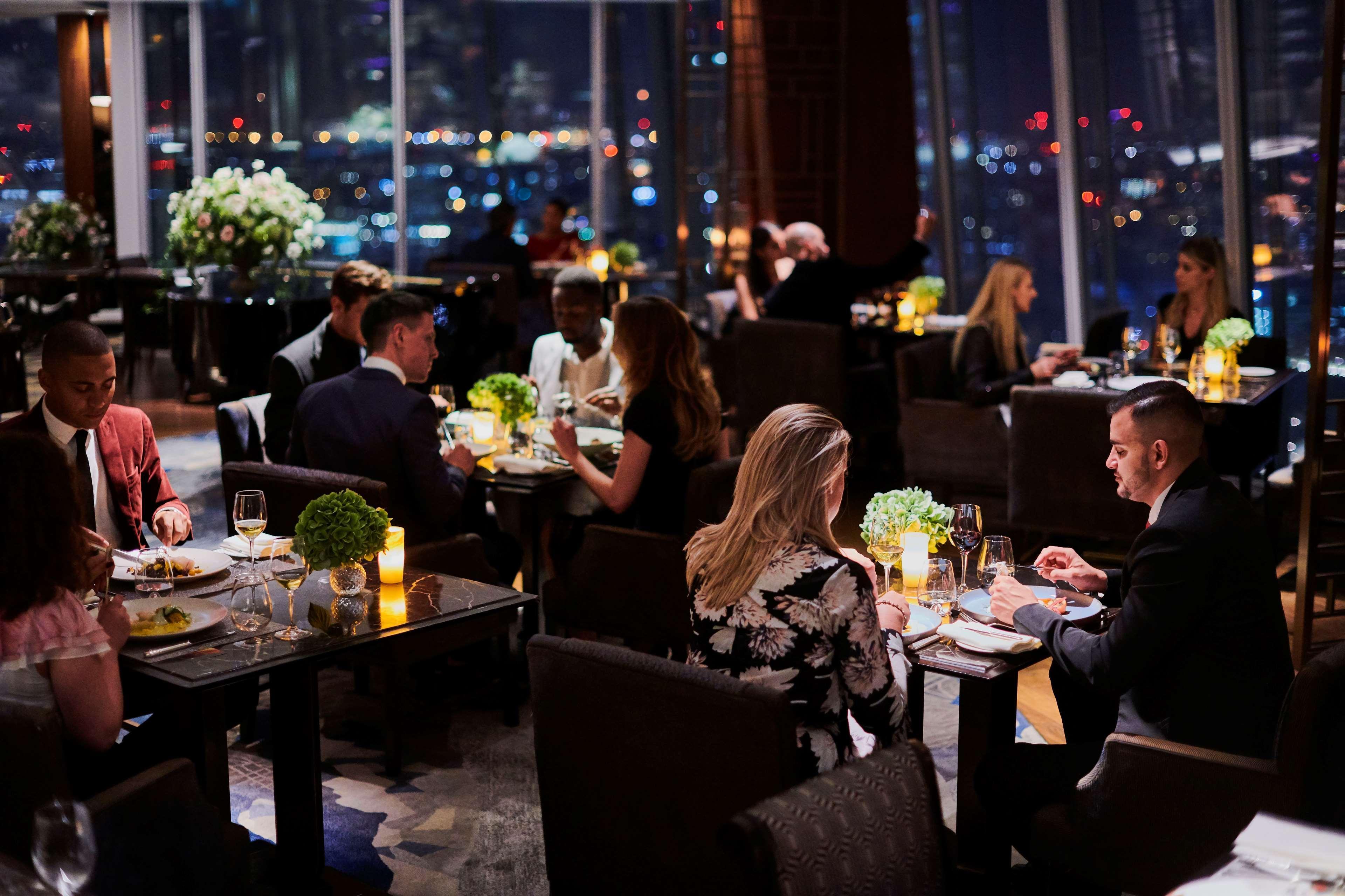 Shangri-La The Shard, ลอนดอน ภายนอก รูปภาพ The interior of the restaurant